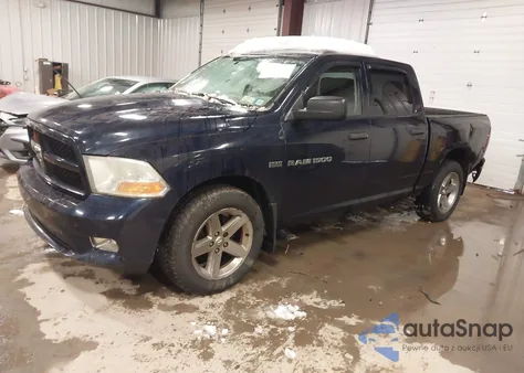 2012 Ram 1500 St from USA, damaged, VIN 1C6RD7KT8CS165581